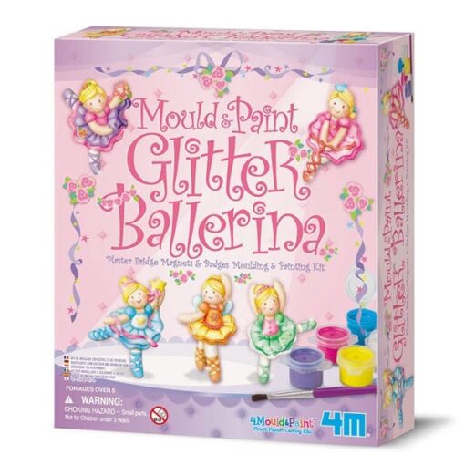 #1 Australian Toys Shop™ // 4M Mould and Paint Glitter Ballerina